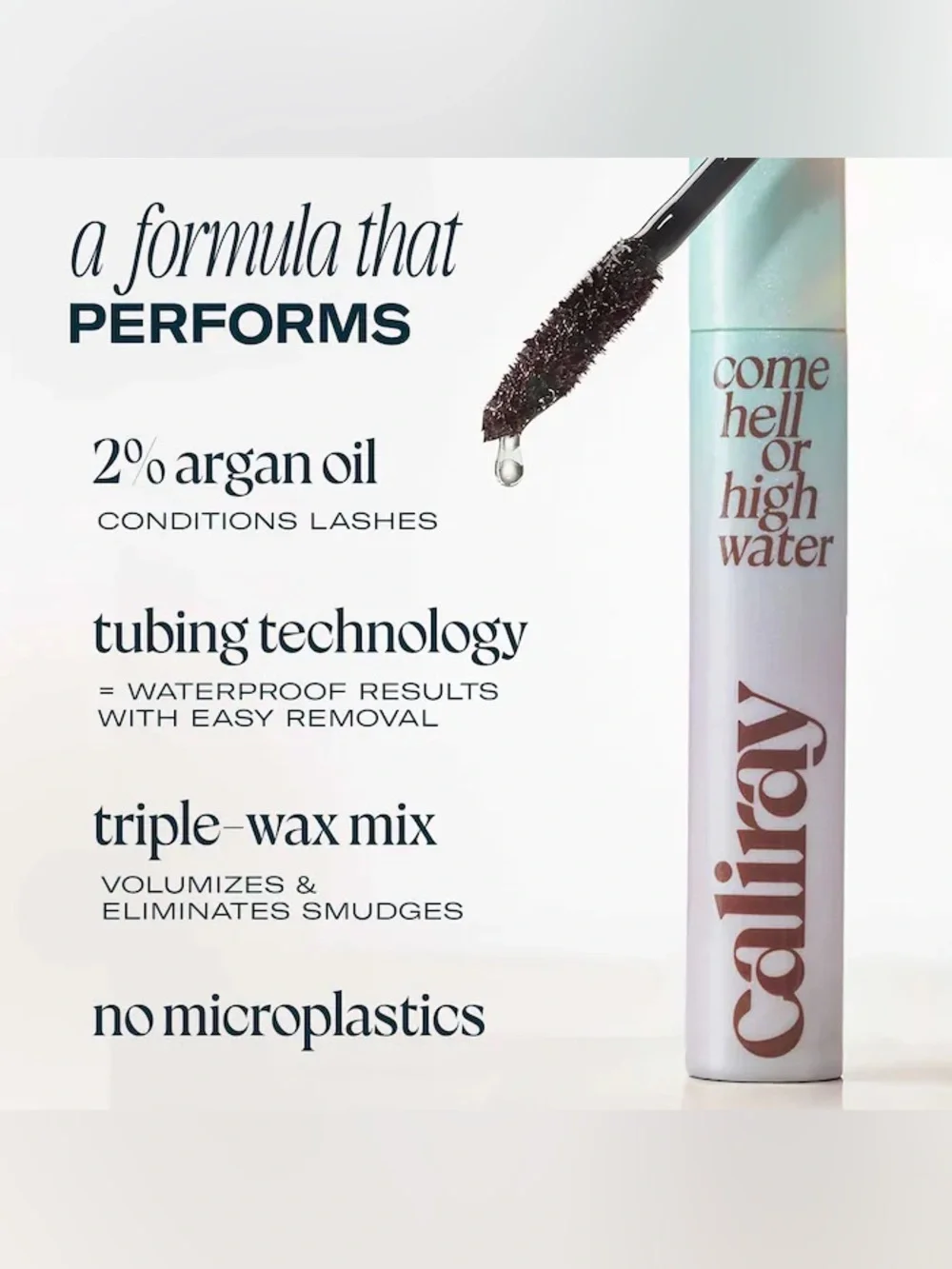 Come Hell or High Water 24-hour Volumizing & Lengthening Tubing Mascara